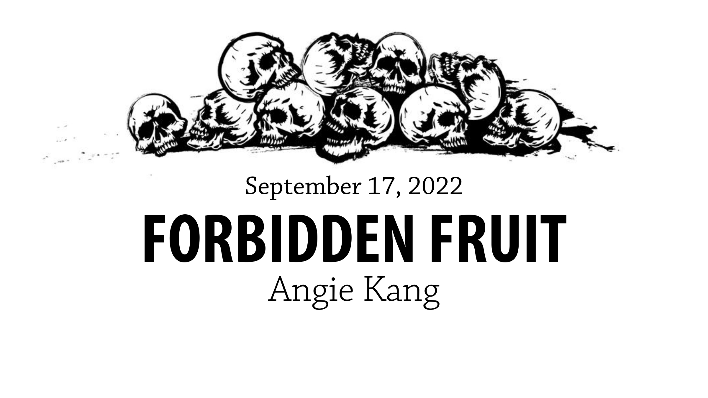 Sentence With Forbidden Fruit